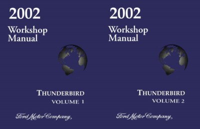2002 Ford Thunderbird Shop Service Repair Manual