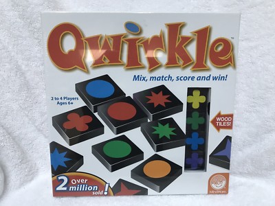 Qwirkle Mix, Match, Score and Win Game Mindware NEW