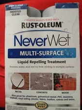 Never Wet Rust-Oleum 18 oz NeverWet Multi Purpose Protector Spray Kit Waterproof