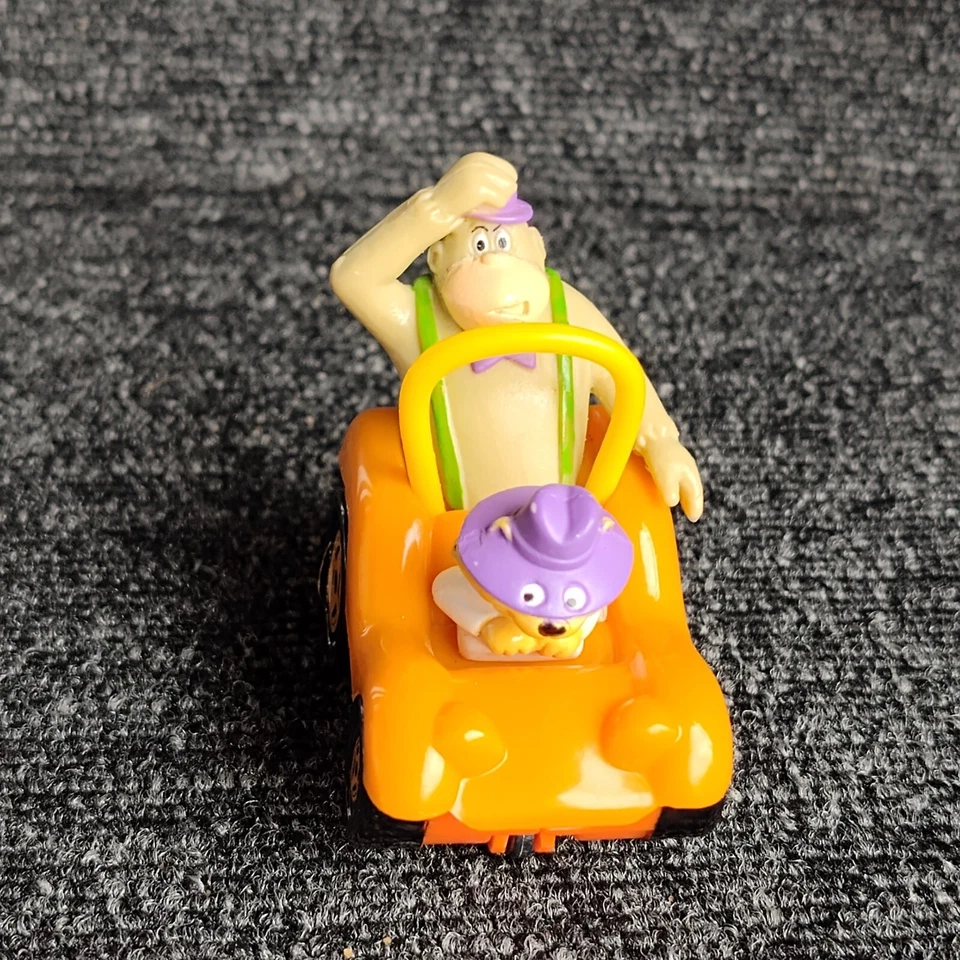 Magilla Gorilla Wacky Orange 1997 coche de carreras cuerda superior gato red de dibujos animados Foto 2 de 4