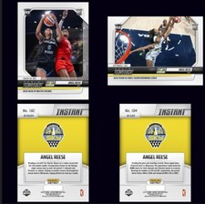 (2) 2024 Panini Instant WNBA Angel Reese ROOKIE CARDS SP Sky #192 & #194 RC 🔥