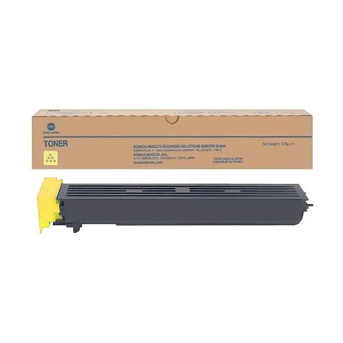 Toner Jaune Konica Minolta TN713Y pour le remplacement de consommable de bureau