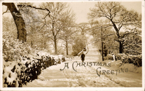 Leek. Solomon's Hollow Snow Scene. A Christmas Greeting. - Picture 1 of 1