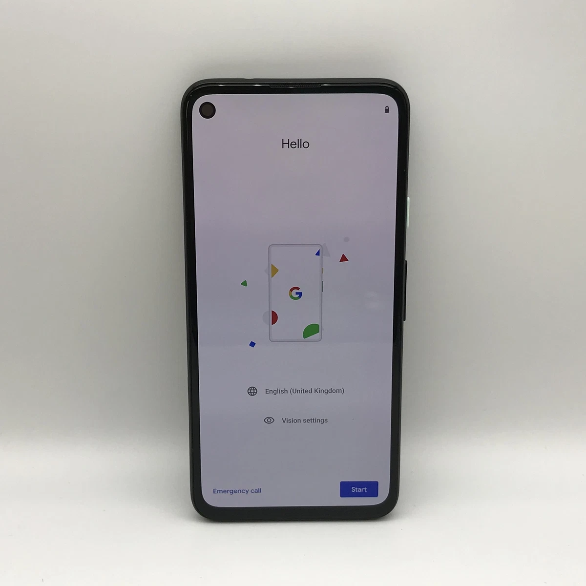 Google Pixel 4a 128GB Just Black Unlocked Good Condition