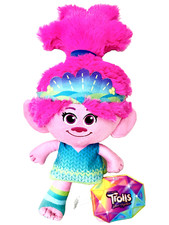 Trolls Band Together Queen Poppy Large 14 inches Plush Dreamworks Toy Doll NWT