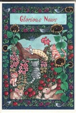 Glorious News New Baby Birth Announcements Cards Kittens Bunnies - New