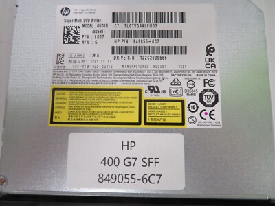 HP ProDesk 400 G7 SFF Desktop PC DVD Writer Optical Disk Drive