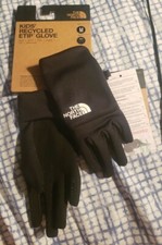 The North Face Youth Recycled Etip Glove TNF Black Medium