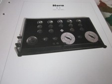 Schema elettrico archivio radio 1999 Nora E 5, 1926