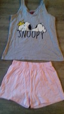 Kurzpyjama von Peanuts Gr. M