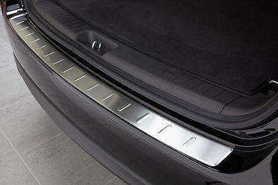 Ladekantenschutz mit Abkantung passend für Hyundai Santa Fe 2011-2012 Edelstahl
