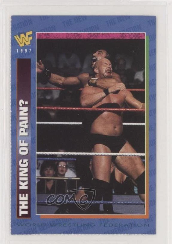 1996-98 WWF Magazine Cards The King of Pain? #78