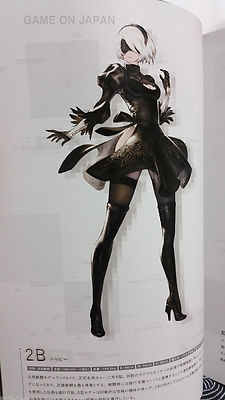 NieR Automata World Guide Art Illustrations Art book Japanese NEW