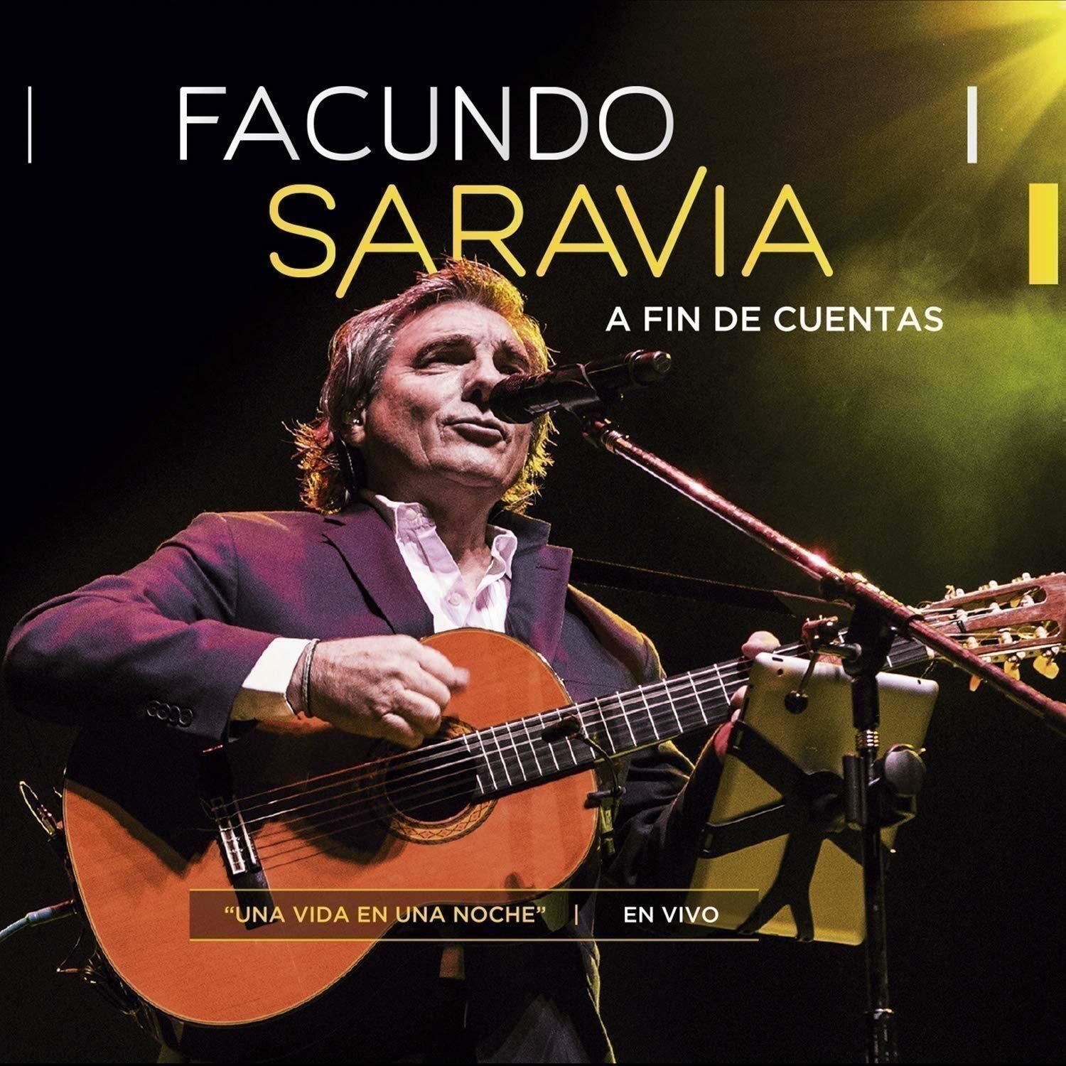 7951731 Audio Cd Saravia Facundo - A Fin De Cuentas - En Vivo
