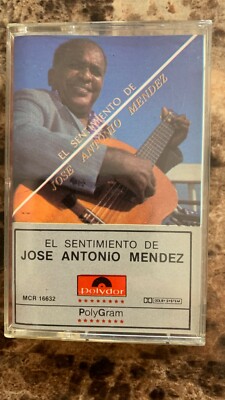 レア◆Jose Antonio Mendez LPレコード JOSE ANTONIO MENDEZ -EL SENTIMIENTO DE- 1988 MEXICAN TAPE BOLERO
