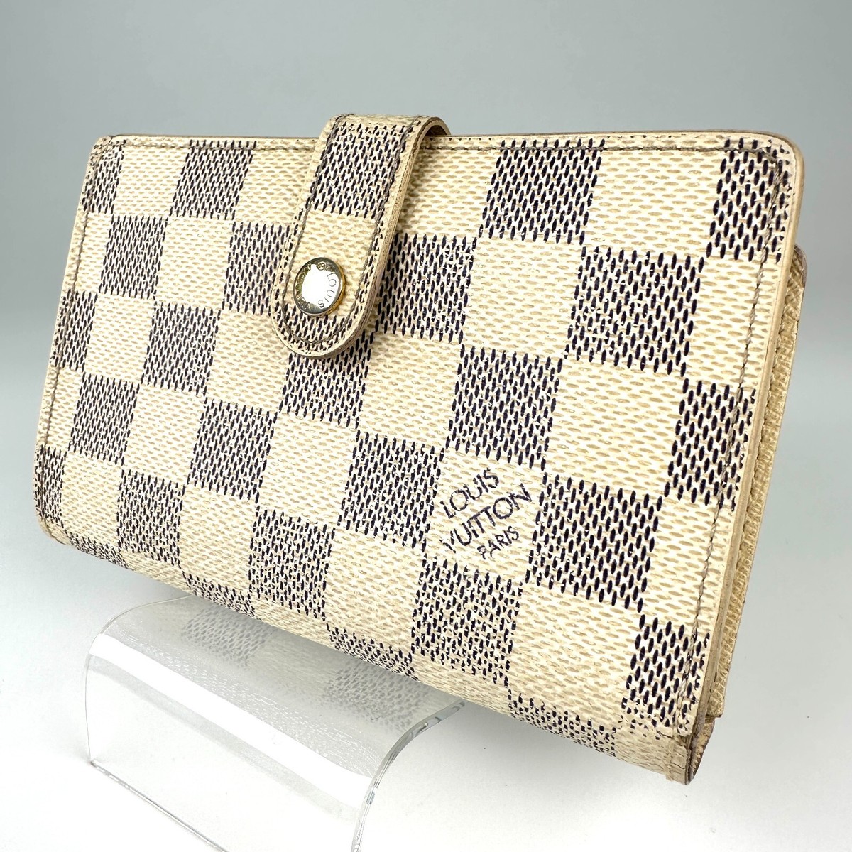 Authentic Louis Vuitton Damier Azur Portefeuille Viennois Bifold 