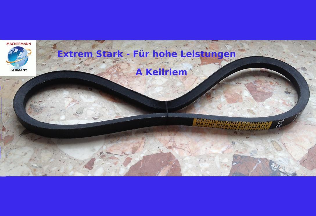Produktbild von Machermann Ersatzriemen Doppelkeilriemen AA 103 – 2667 Mm, Für Mäher & Schneefräsen