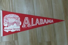PENNANT COLLEGE FOOTBALL ALABAMA CRIMSON TIDE COTTON BOWL  DALLAS TEXAS  NICE