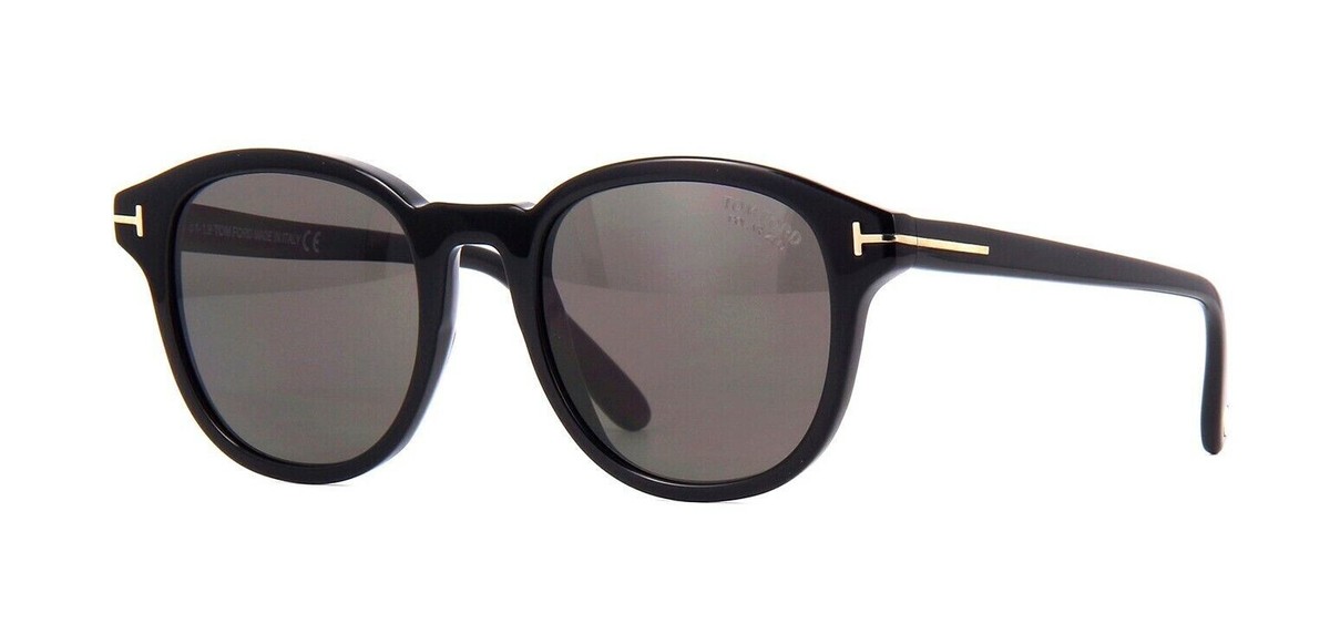 Tom Ford FT0752 01D 0752 JAMESON Black Smoke Polarized Lens Tom Ford FT0752 01D 0752 JAMESON Black Smoke Polarized Lens