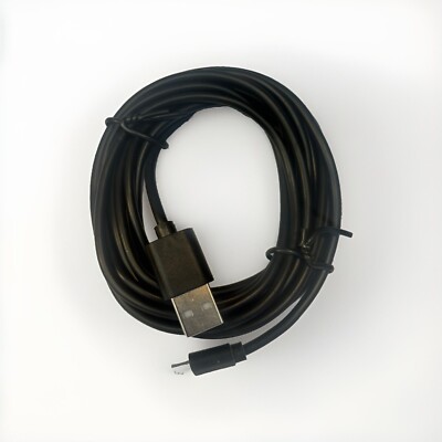 NEW Micro USB Data Sync Power Charging Charger Cord Cable Plug Black