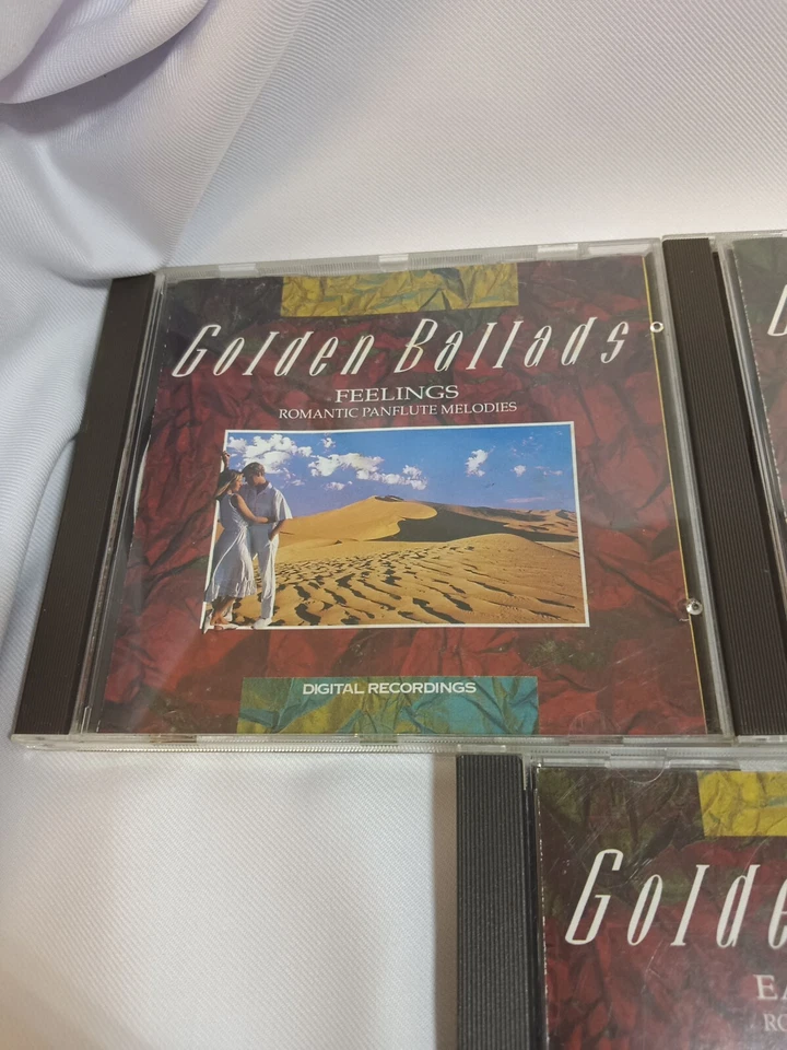 (1990) Lot Of 5 Vintage CD Golden Ballads  - Image 3 of 4