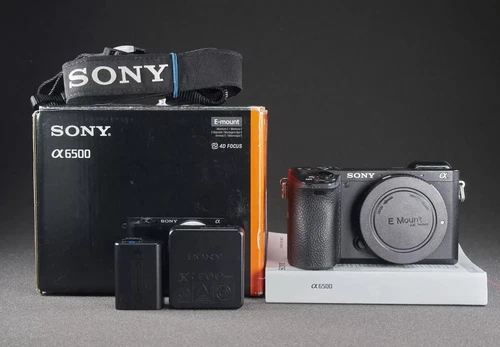 Sony Alpha 6500 24.2MP Digitalkamera - Schwarz (Nur Gehäuse)