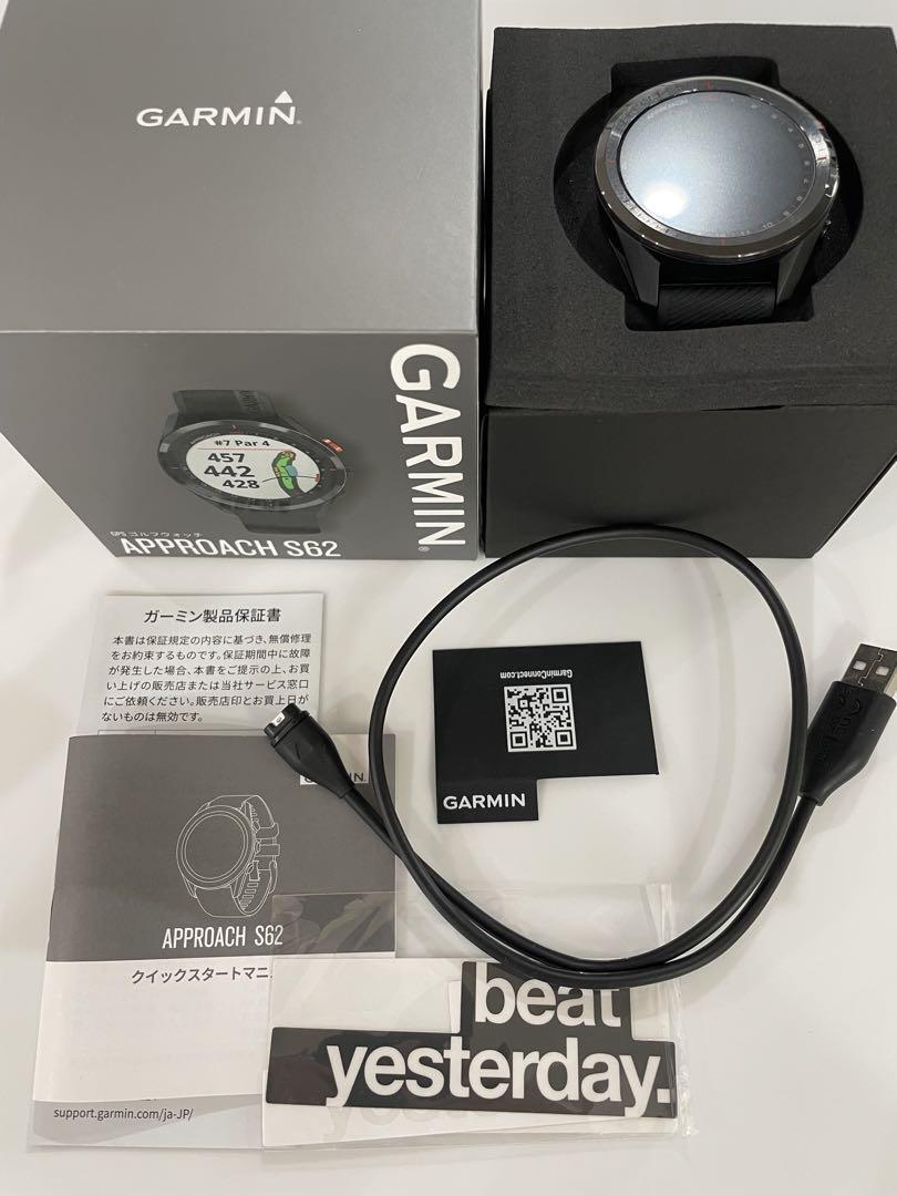 Garmin Approach S62 Golf GPS Watch Smartwatch Black | eBay