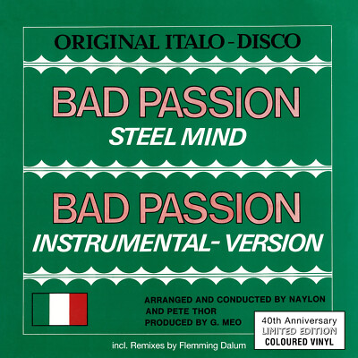 Maxi Vinyl Steel Mind Bad Passion 12'' Maxi Vinyl