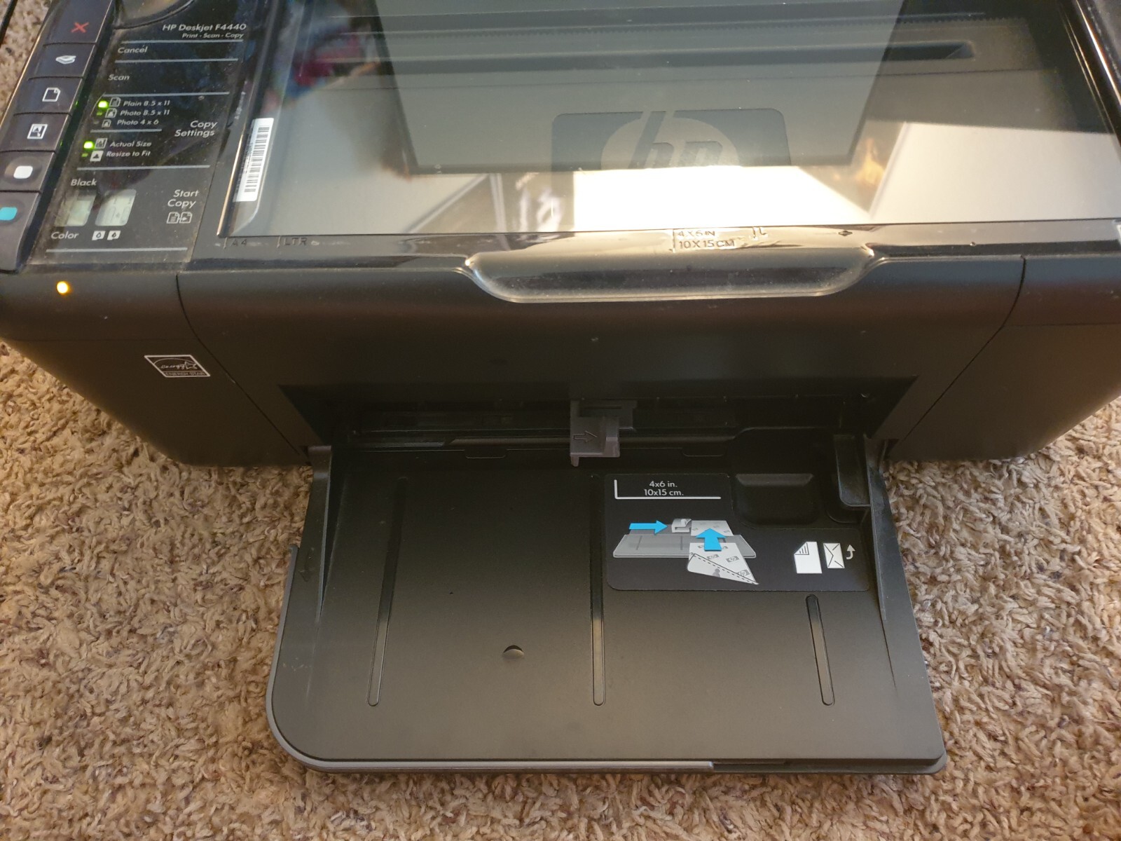 HP Deskjet Printer F4440 AllInOne Inkjet Scanner Copier Photo Printer