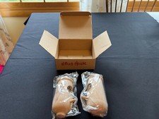 Set of 2 NEW Wooden Hummingbird Hummingbird House for Outside Hanging