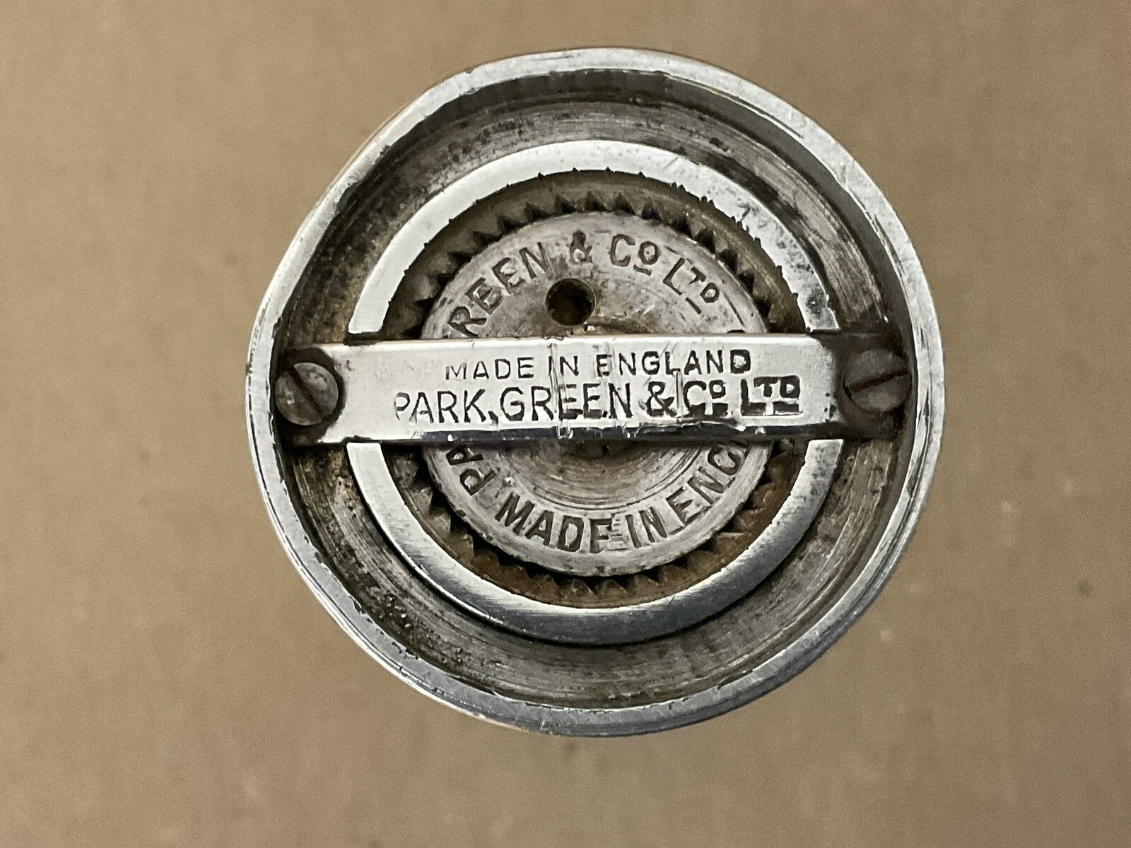 Antique Victorian Silver Plated Churn Style Pepper/Salt Grinder eBay