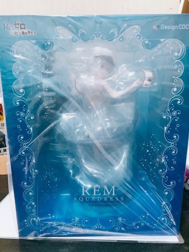 DesignCOCO Re:ZERO -Starting Life in Another World- Rem -Aqua Dress- 1/7 Figure - Picture 2 of 3