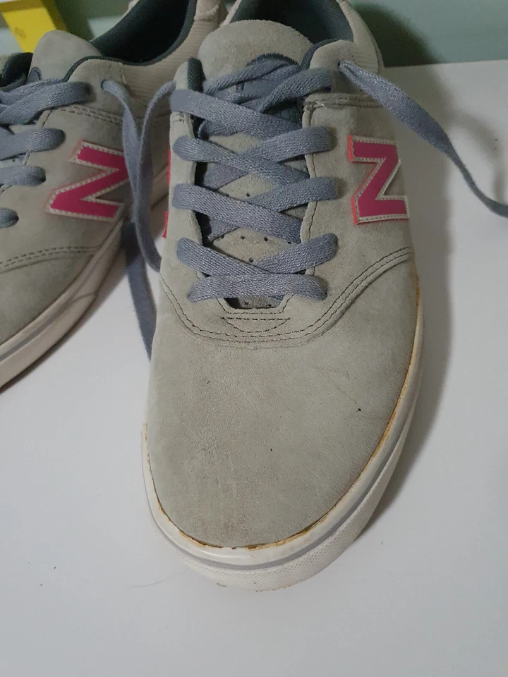 New Balance Numeric 254 Jordan Taylor Men's Suede Low Top Skate Shoes Grey UK9.5 - Image 3 of 4