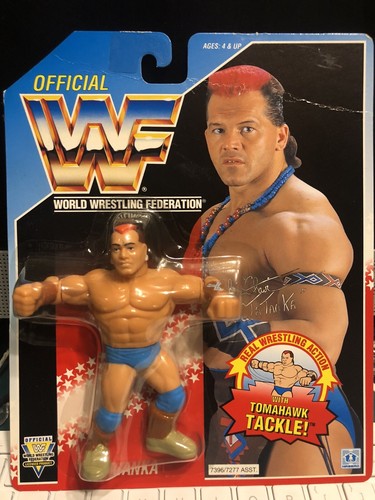 WWF HASBRO Moc Tatanka...