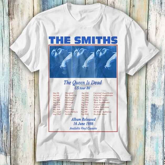 Camiseta The Smiths Us Tour 86 Queen Is Dead Meme Regalo Top Camiseta Unisex 911
