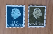 Kompletny zestaw znaczków Holandia / Nederland używany: 1954 Królowa Juliana