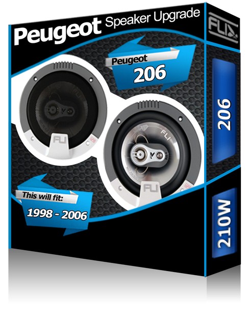 peugeot 206 front door speakers