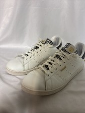 Adidas Stan Smith MINI TRÉBOL Negro Blanco DORADO Para hombres 10.5 Tenis Zapatos