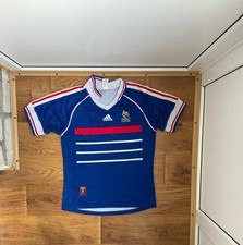 Adidas France Zidane 1998 FIFA World Cup Soccer Football Jersey M blokecore