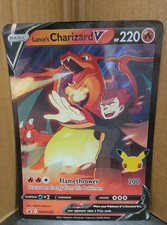 POKEMON CARTA PROMO LANCE'S CHARIZARD V SWSH133 INGLESE