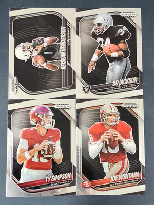 2025 Prizm Black Football BASE You Pick - 2 Card Minimum