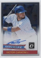 2018 Donruss Optic Rated Rookie Retro 1984 Signatures Victor Caratini Auto 13c1
