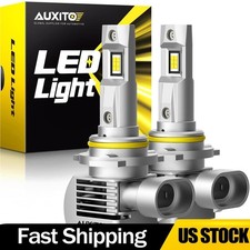 2/4X HB3 9005 LED Light Bulb High Beam 6500K White 600% Bright Canbus Ready