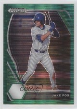 2021 Panini Prizm Draft Picks Green Pulsar Prizm Jake Fox #PDP95 0f3j