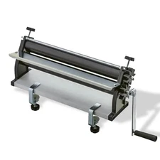 DKN 19-Inch Pizza Dough Roller Machine with Hand Crank - Pasta Maker, Dough
