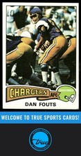 1975 Topps #367 Dan Fouts