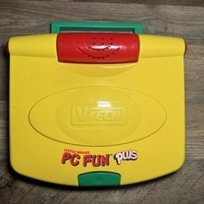 Vintage VTech Little Smart PC Fun Plus Electronic Learning Toy Laptop Computer