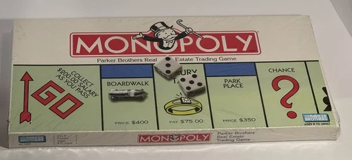 MONOPOLY 1996 Board Game Parker Brothers Sealed Brand New Vintage