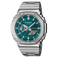 Casio G-Shock Armbanduhr Edelstahlband GM-2110D-3A1ER