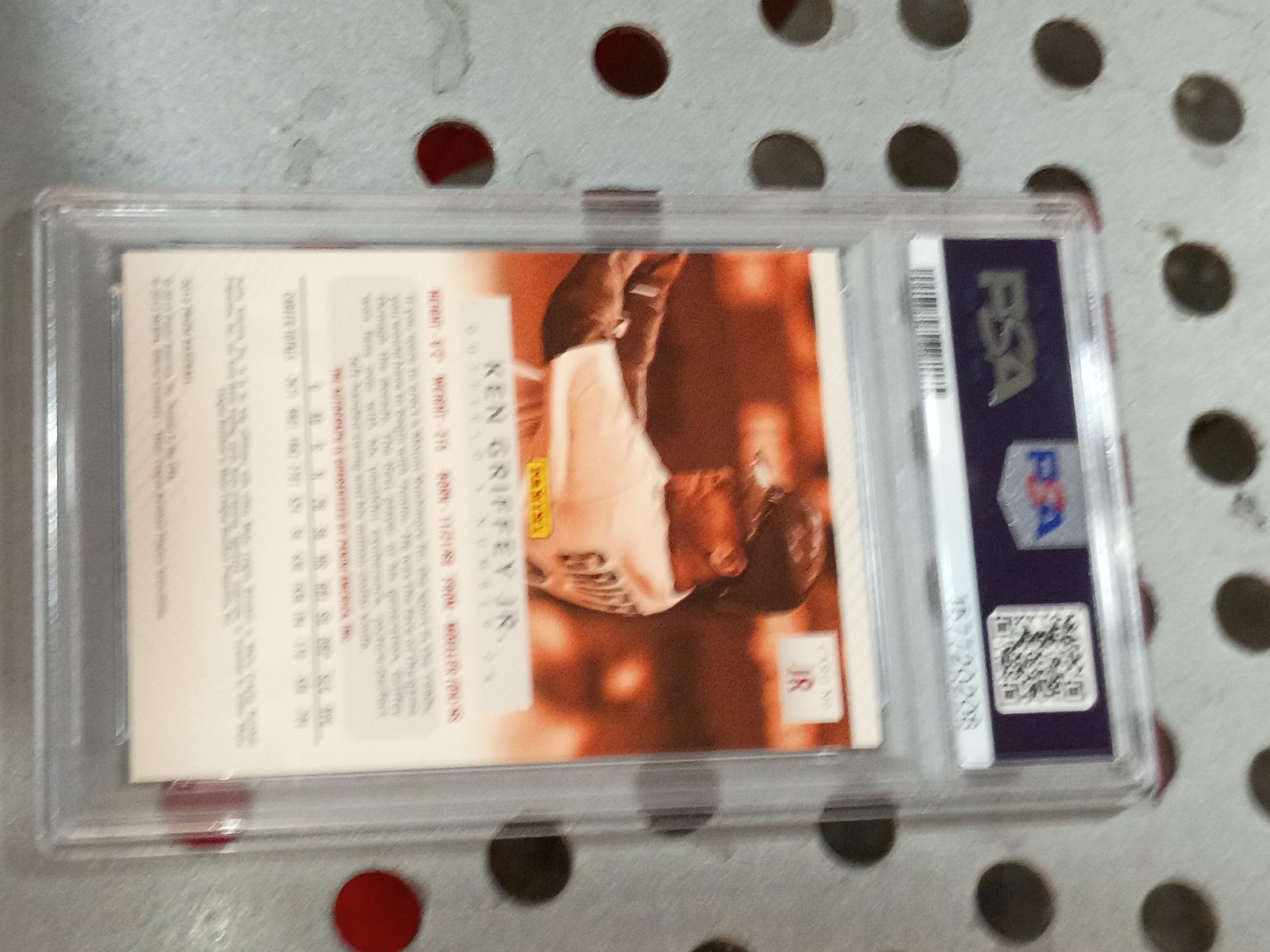 2012 Panini Prizm Ken Griffey Jr Autograph PSA 10 view 6